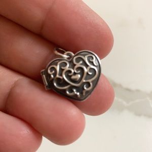James Avery Ornate Heart Locket